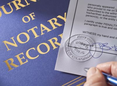 Notary document